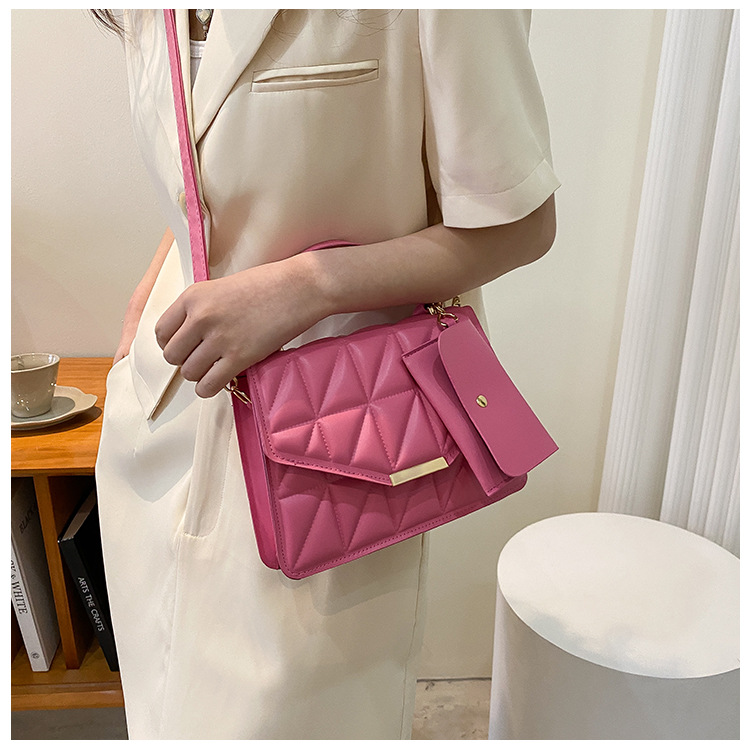 Women's Medium Pu Leather Fashion Bag Sets