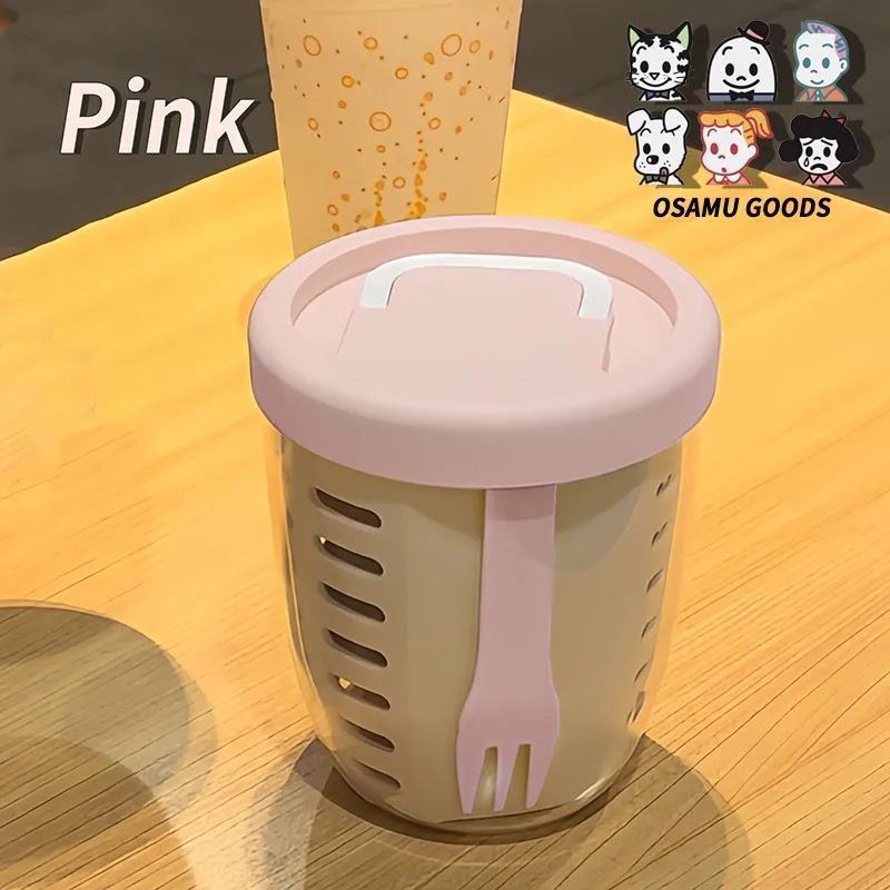 AAAA+[루즈 파우더] 과일컵 + 과일포크 - 2개 구매