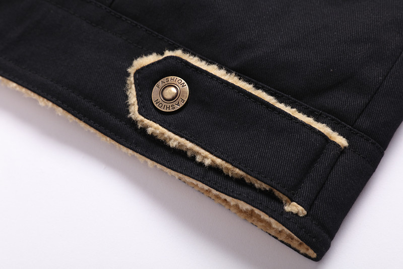 Men's Fleece-lined Workwear Jacket Casual Spring Autumn Blazer_voghion.com