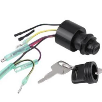 side control start switch, Ignition switch