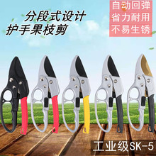 分段式园林护手修枝剪刀SK-5省力果树果枝剪专业滑轮剪园艺粗枝剪