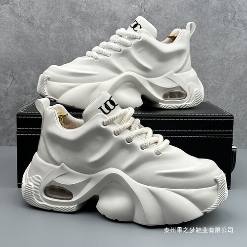 New large men's shoes, dad shoes, thick-soled, stylish and versatile casual shoes, trendy sneakers