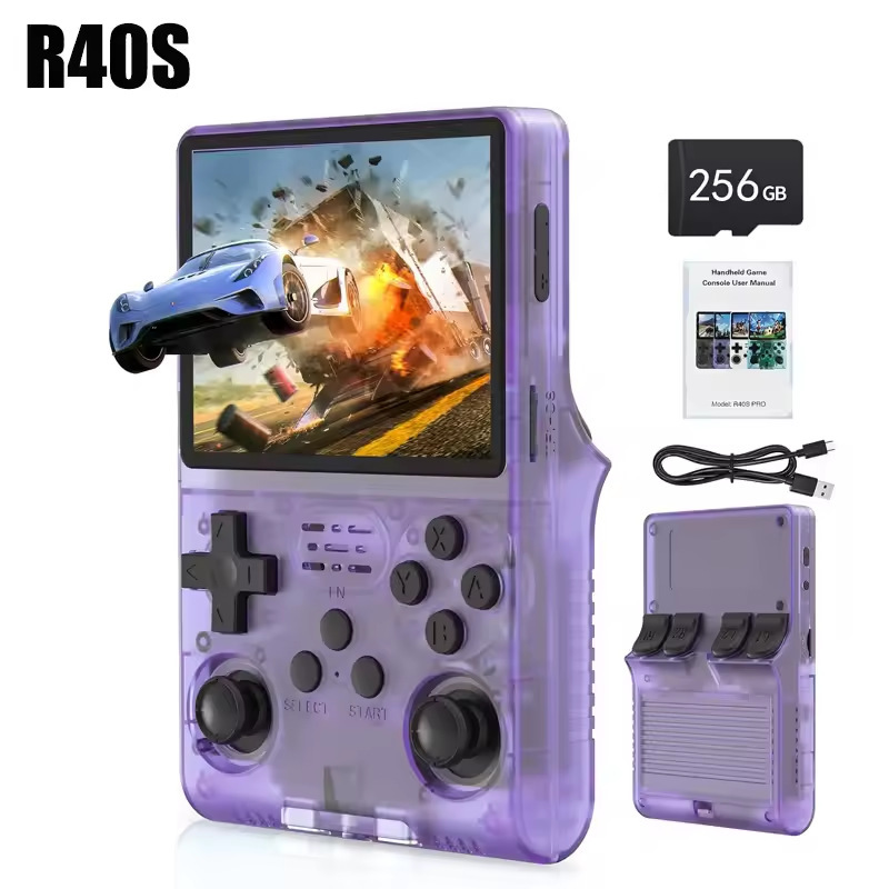 Cross-Border New R40Spro Open Source Handheld Handheld Game Console Portable Classic Retro Game Console Gba Handheld
