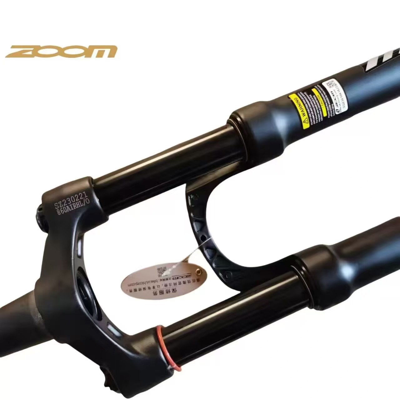 Taiwán Xinlong ZOOM tenedor frontal neumático 26 / 27.5 / 29 pulgadas cinturón de montaña bloqueado desmontaje rápido tenedor frontal tubo interno negro