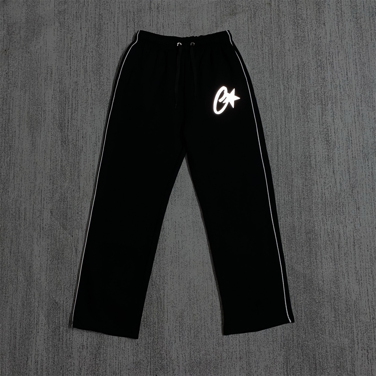 Pantalones cortos Alcatraz con estampado de barco, jeans Cortez, estilo hip-hop, skate, casual, marca de moda.