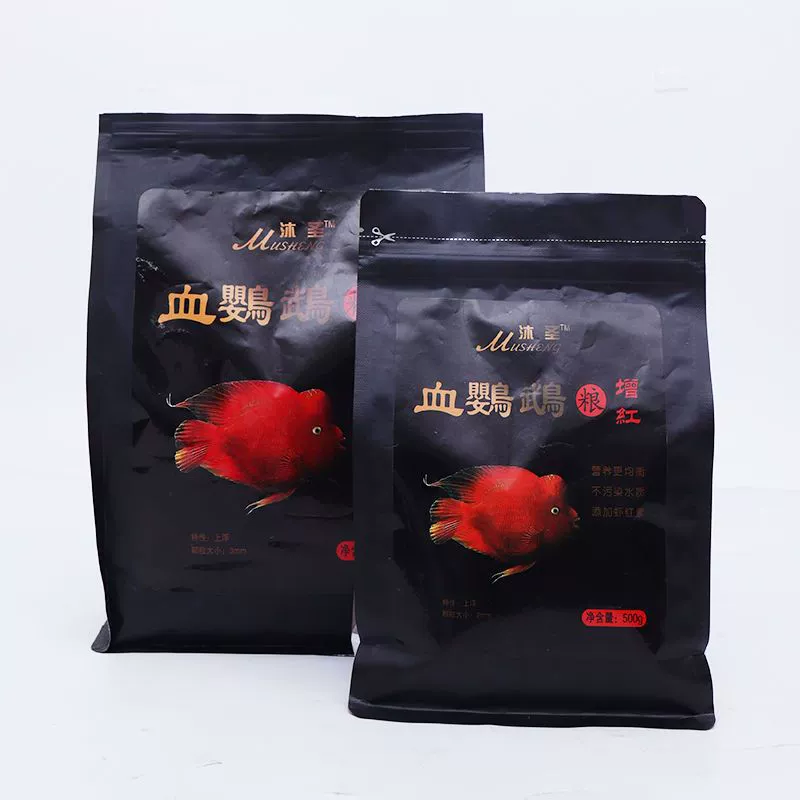 Му Шэн Попугай Рыба Увеличение красного и увеличение тела Корм Декоративная еда для рыб Корм для тропических рыб Корм для аквариумных рыб