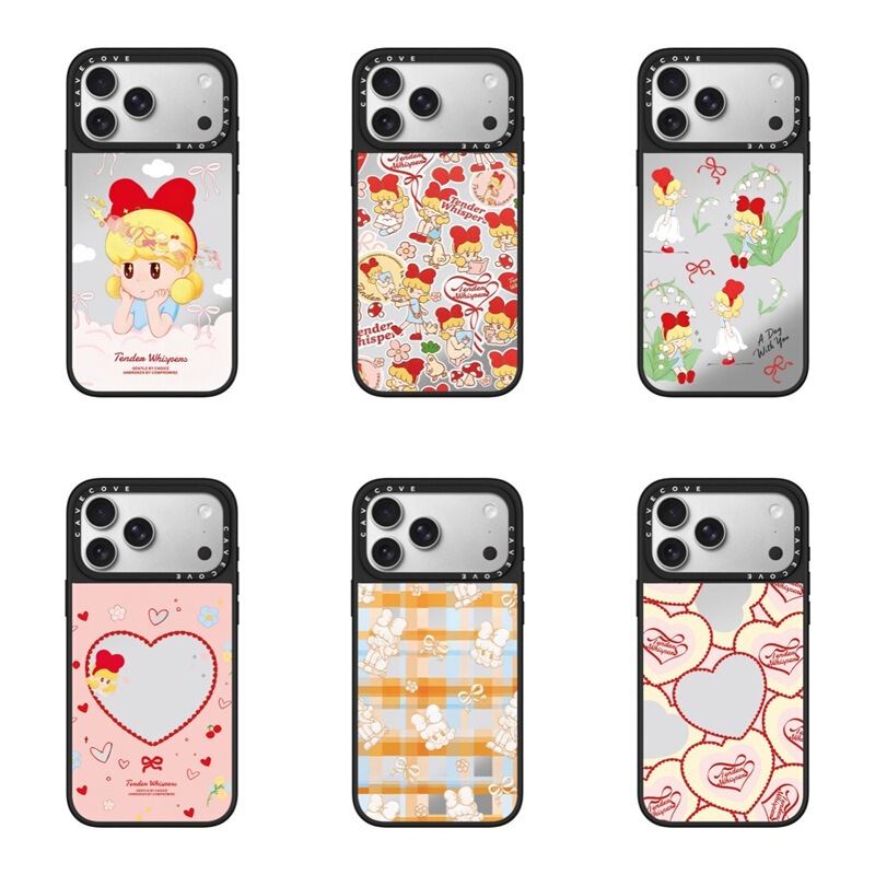 Bride's Bouquet Girl Green Leaf Bow MagSafe Magnetic Apple 17 Pro Max Phone Case 15 Transparent 14 Cartoon