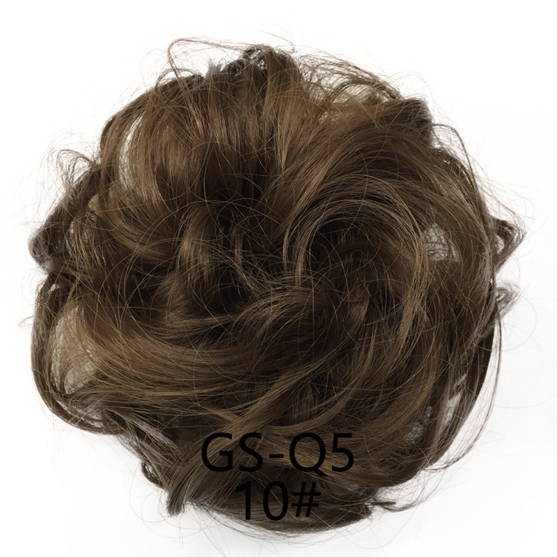 Europa y los Estados Unidos pelucas anillo de pelo de bolas cabeza cuerda elástica peludo natural peludo peludo transfronterizo