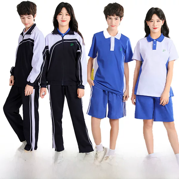 Shenzhen Middle School Uniform Summer Quick-Drying Junior High School Men's and Women's Tops and Jackets High School Students' Pants Salona Special Version