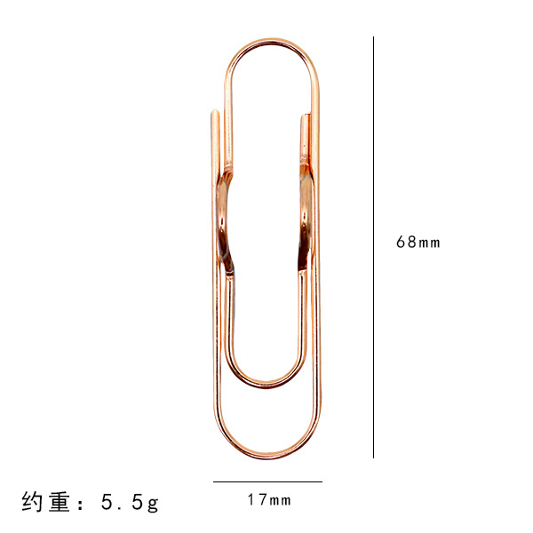 Clip de bolígrafo con forma de corazón colorido transfronterizo, clip de metal multifuncional creativo para cuaderno, portalápices portátil, accesorio para cuaderno, artículo de papelería.