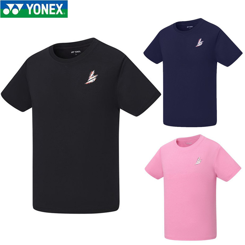 Yonex Badminton Uniform Yy Men's and Women's Same Style Sports Short-Sleeved Casual Fashion T-Shirt Top 10104Ldcr