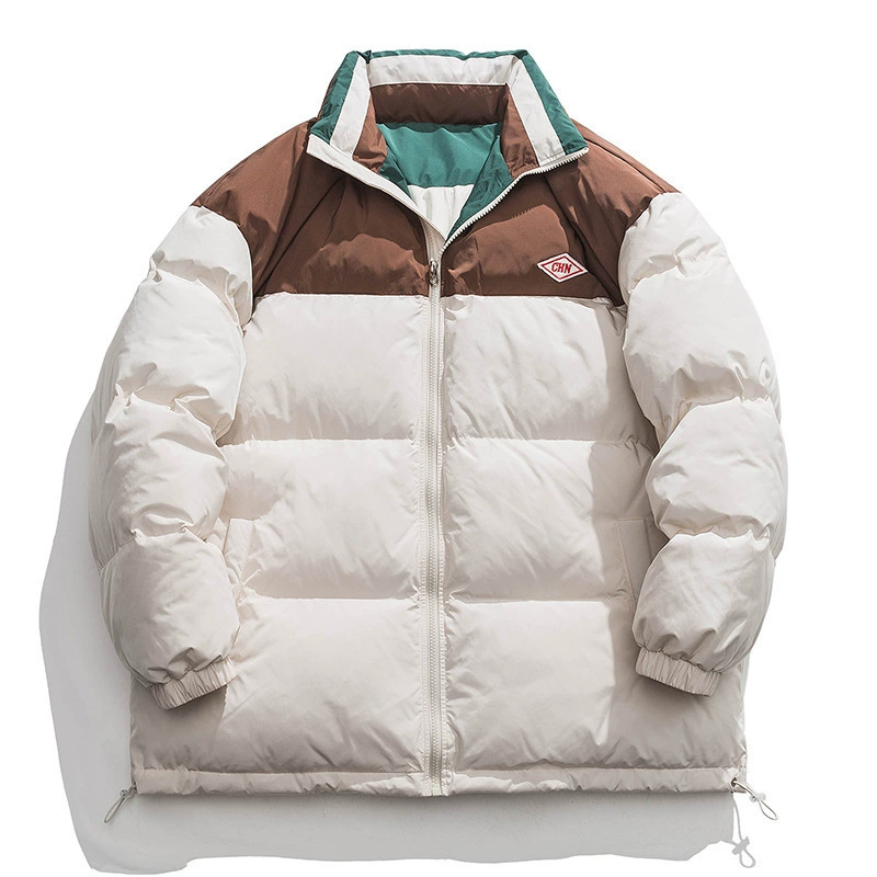 Хлопковое пальто мужское осеннее и зимнее 2023 новое утолщение теплая свободная хлопчатобумажная куртка