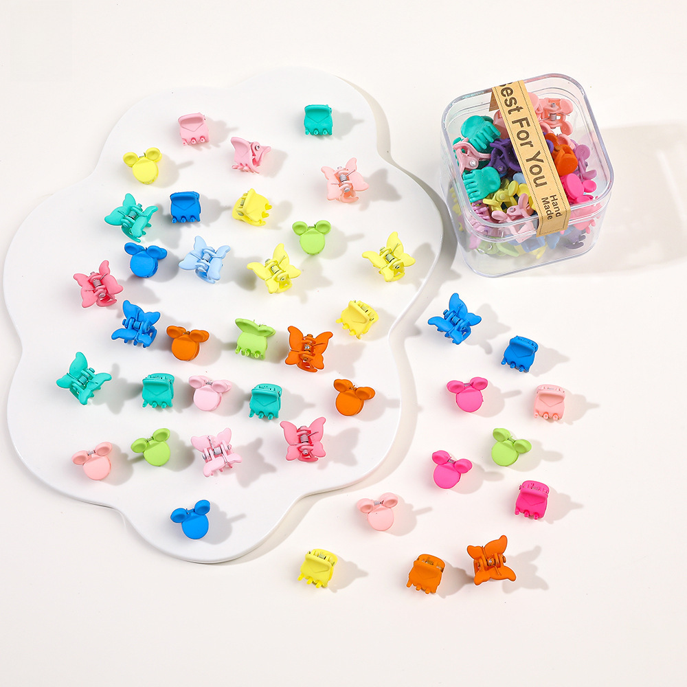 Set mini mollette per capelli colorate per trecce e frangetta_voghion.com