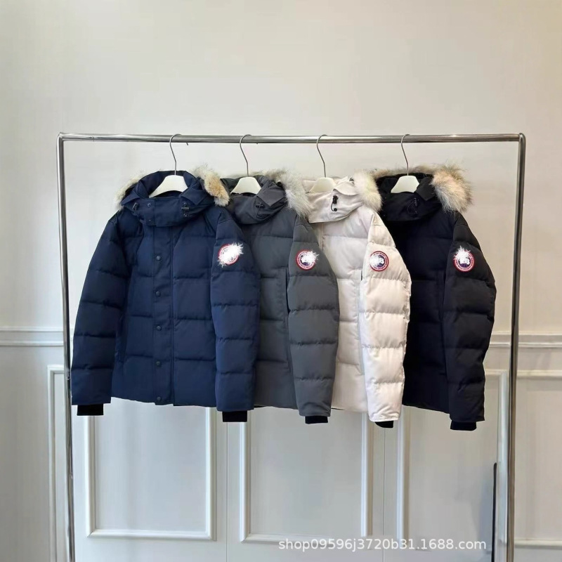 Winter Big Goose down Jacket 29 Styles for Men and Women, Loose Fur Collar, Hooded Fashion, Thickened Warm Jacket