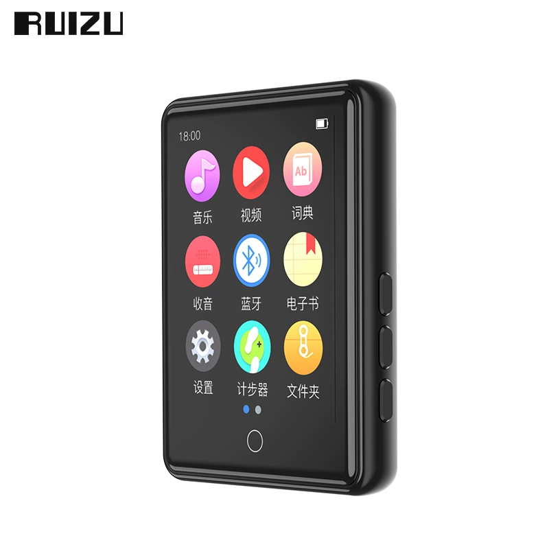 RUIZU/Rui M17 Bluetooth MP3 металл большой экран mp3/p4 прослушивание песен просмотр роман видео обучение английскому