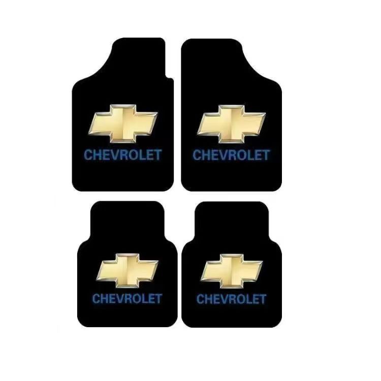 Transfronterizo de pie de coche GM alfombra antideslizante desgaste alfombra pie Mat cristal terciopelo coche pie Mat anti-sucio mat