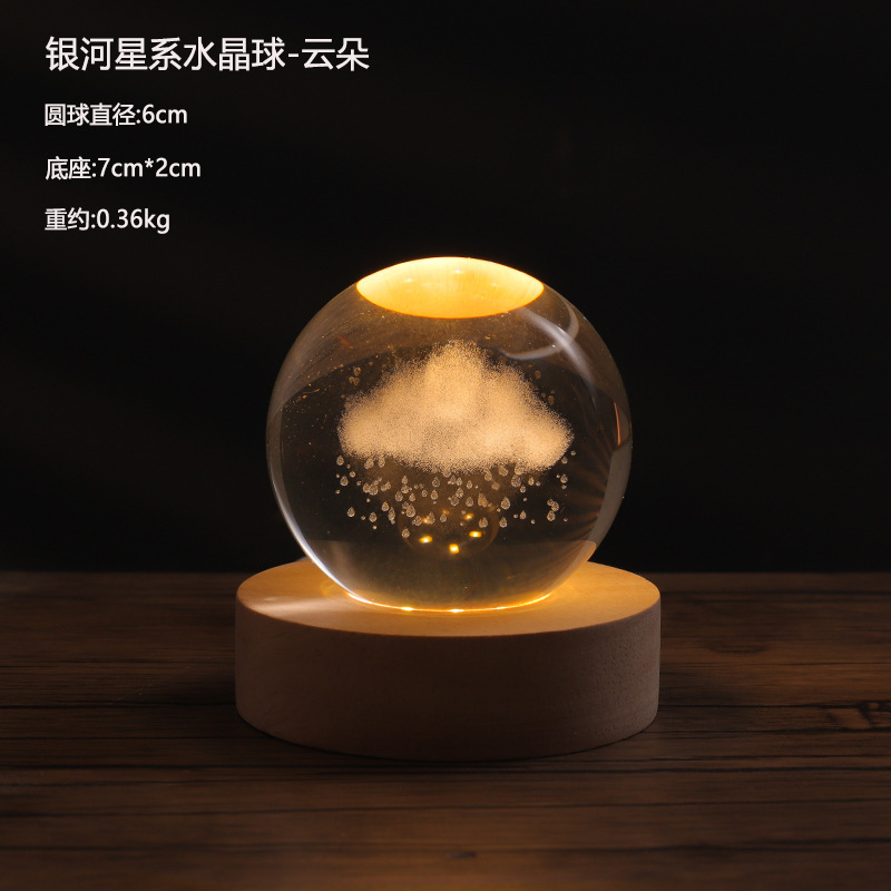 Nubes de lluvia 6cm sin base