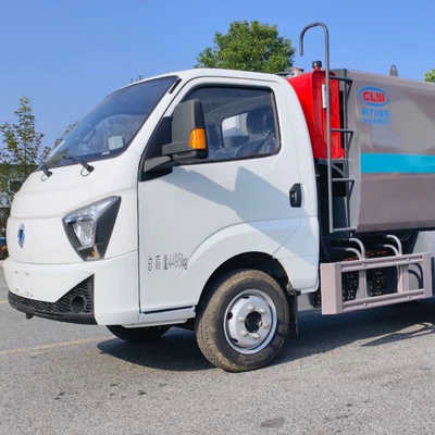 Elektrik zibil maşınları compactor garbage truck with