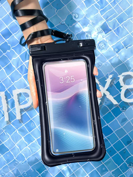 Factory Customized Inflatable Bag Mobile Phone Waterproof Case Transparent Swimming Waterproof Bag Plus Size Floating Mobile Phone Waterproof Bag