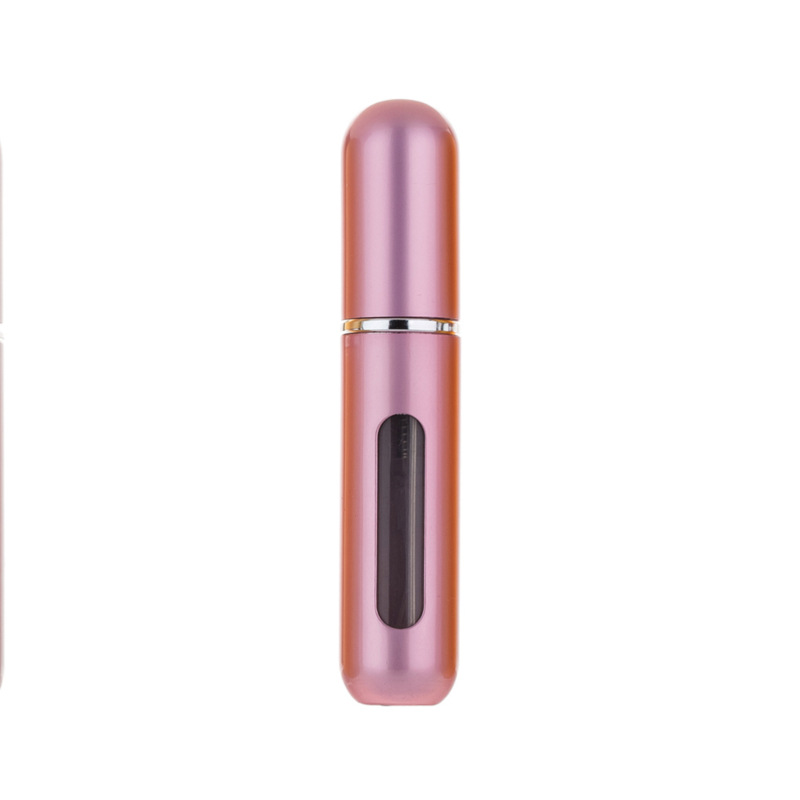 Nueva botella de perfume inferior de 8ml, botella de spray cosmético portátil recargable, botella de perfume autobomba