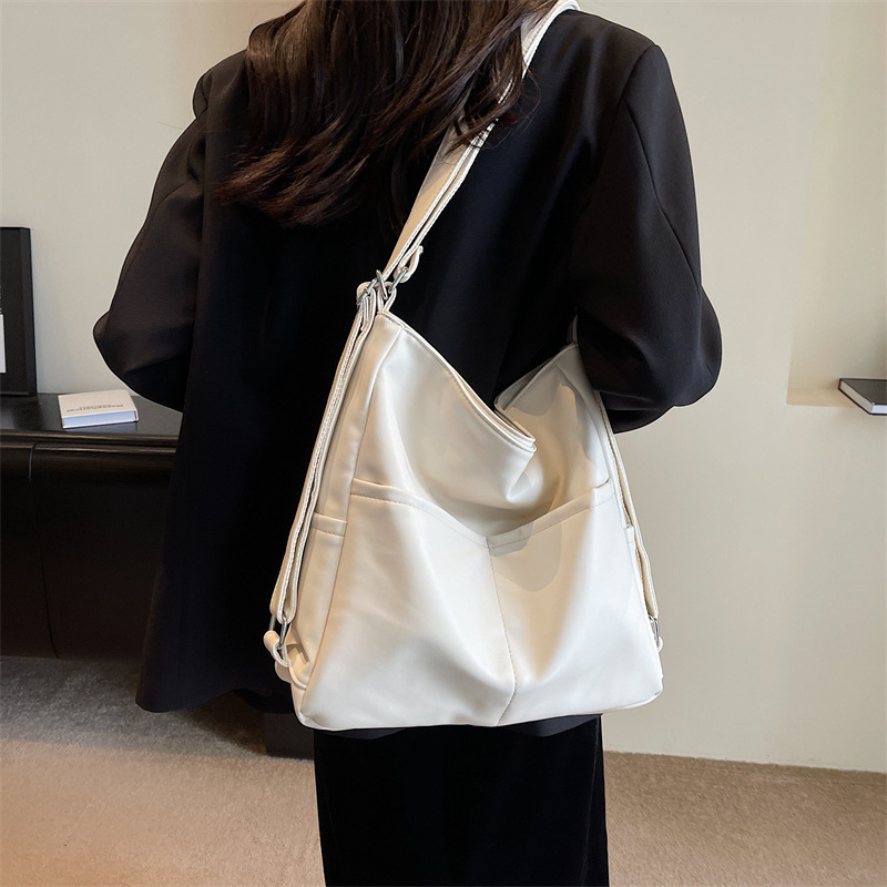PU Leather Waterproof Backpack & Crossbody Bag for Women, 2-in-1 Commuter Tote Bag, 2023 New Autumn/Winter Shoulder Bag - Thumbnail 4
