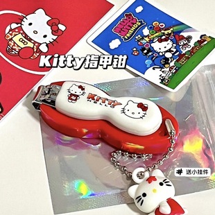 Cute helloKitty nail clippers girl creative mini portable KT cat nail clippers manicure tool nail clippers