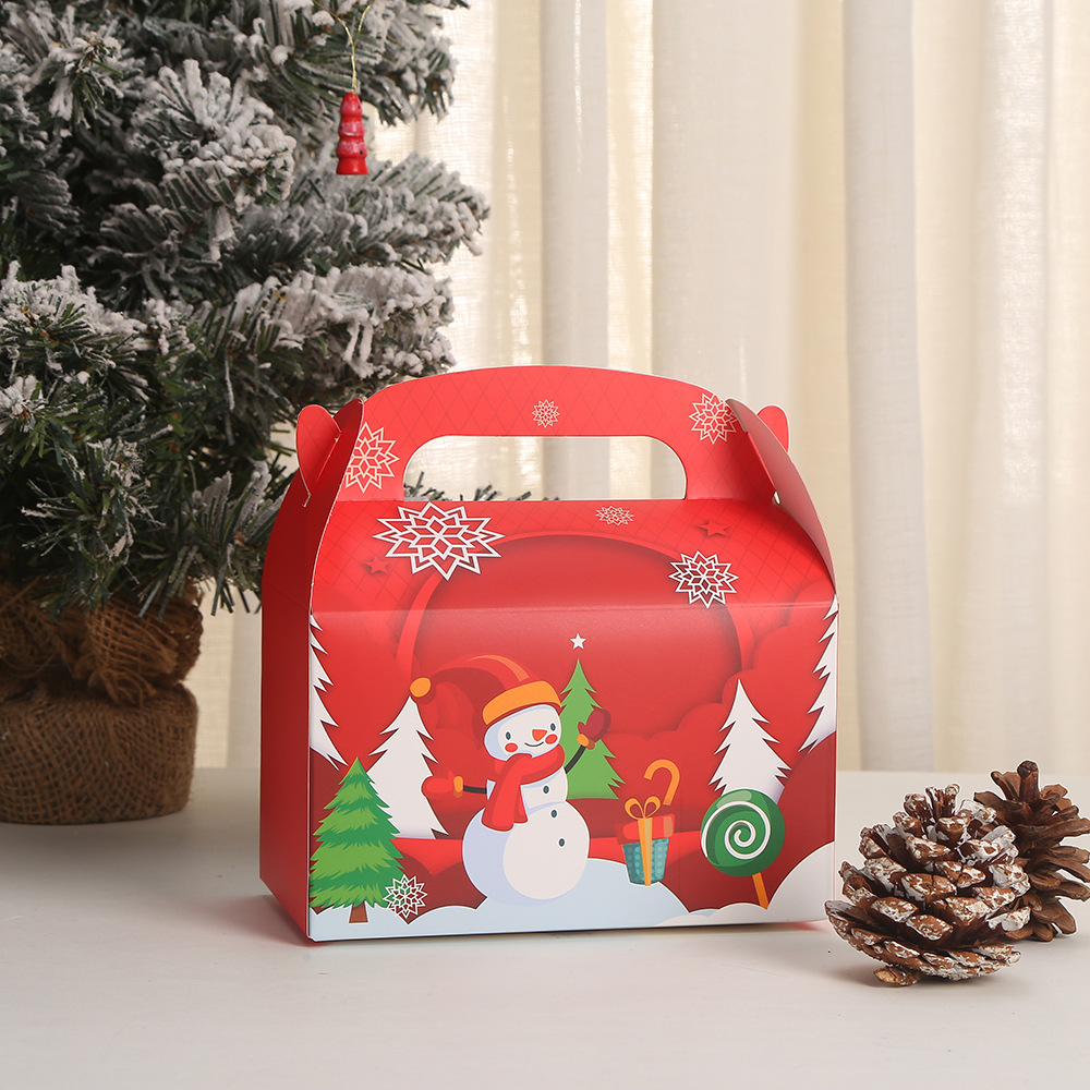 Gift Bags Classification Christmas Nordic Style Santa Claus Snowman Christmas Party Gift Wrapping Supplies Gift Bags