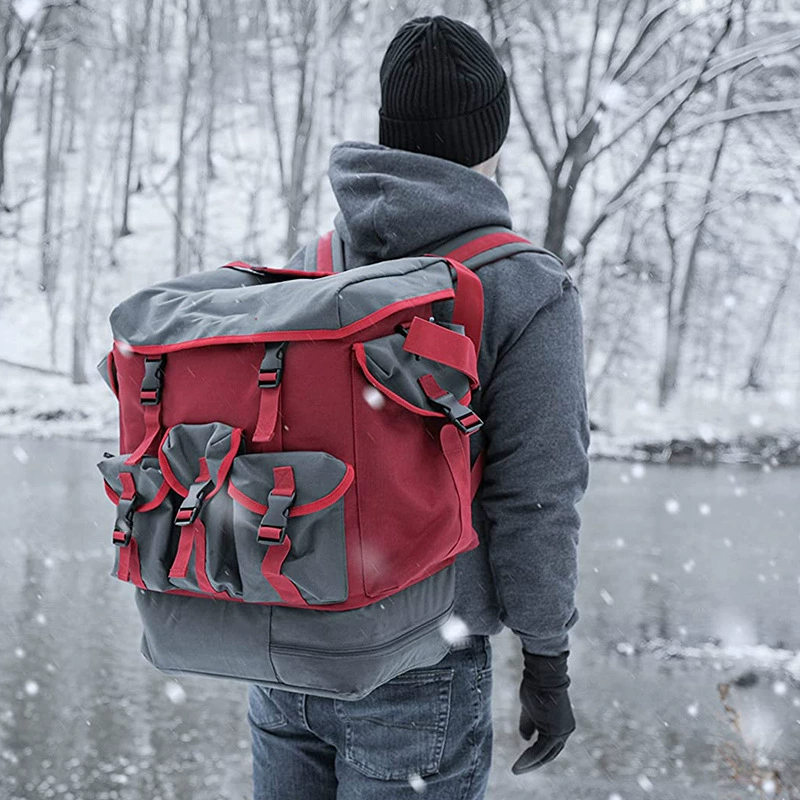 Комплект рюкзака утолщенный износостойкий Монтаж Ткань Оксфорд многофункциональный большой емкости Тяжелый инструмент специальный рюкзак