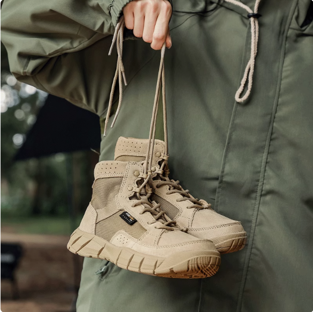 ✅ Mid-Top Hiking Boots for Men and Women, Outdoor Waterproof Hiking Shoes, Combat Boots, Cycling Tactical Boots, 2025 New Style