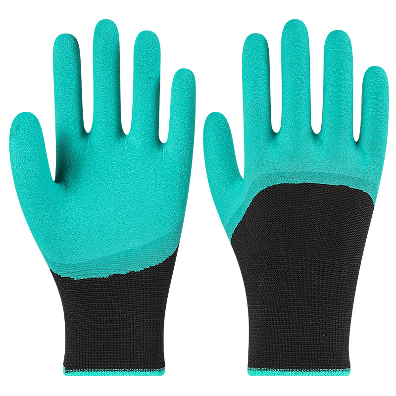 Jardinería en el hogar, guantes de protección laboral, plantación de flores, plantación de flores, protección contra espinas, impermeables, deshierbados, transpirables, antideslizantes y resistentes al desgaste