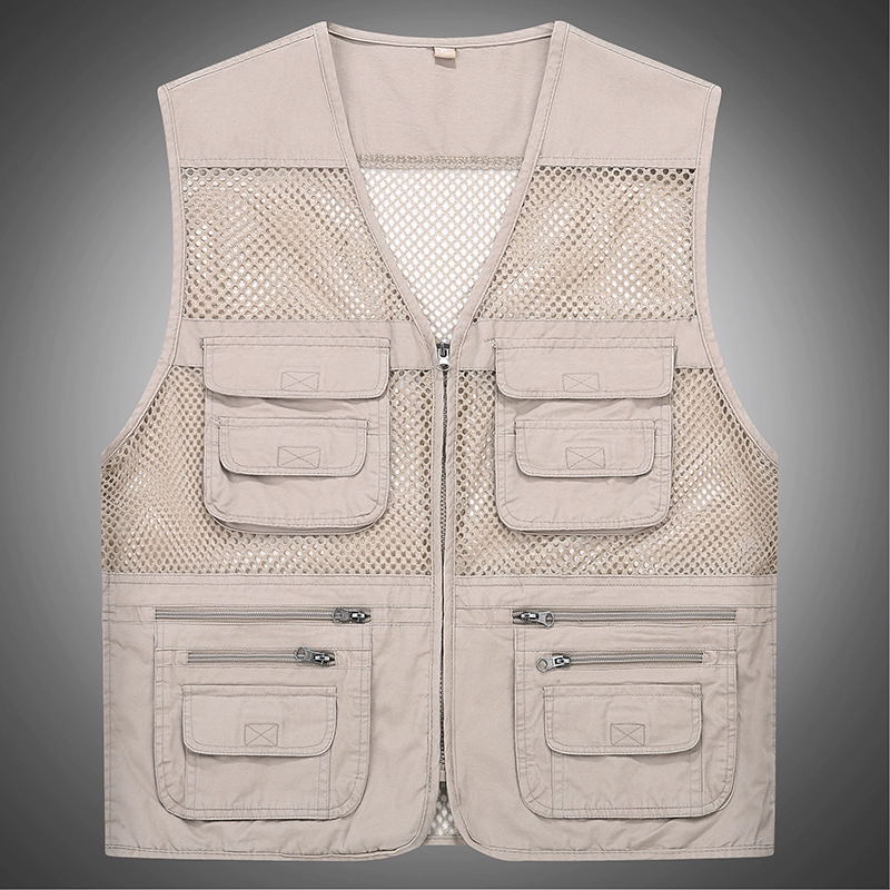 Malla de algodón puro #61-caqui