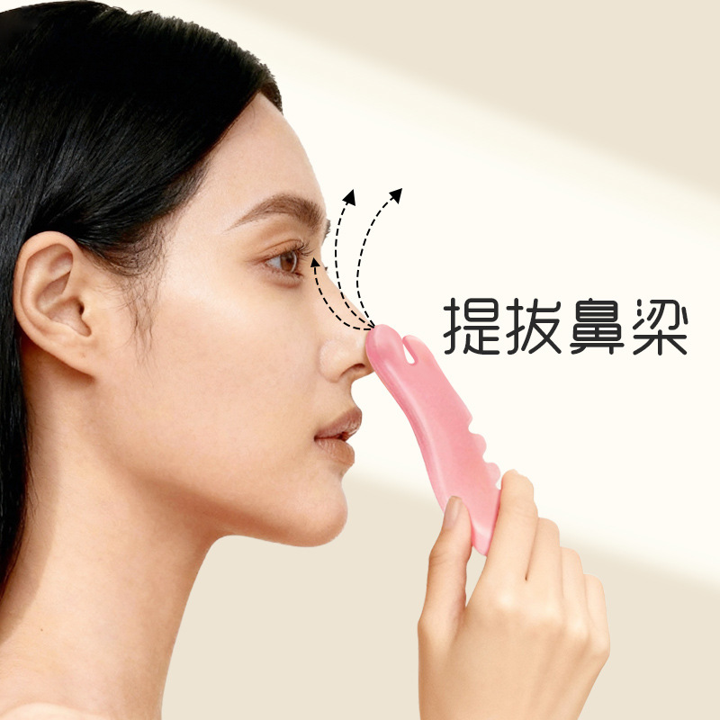 Tabla de belleza facial multifuncional para la salud de todo el cuerpo, pein de masaje de relajación para el cuero cabelludo y el tratamiento de la cabeza con meridianos y canales sin acariñamiento facial