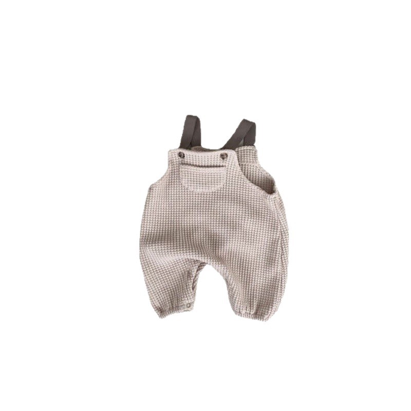 Overol para bebé, estilo coreano, ropa infantil, conjunto de primavera para bebés, mono de una pieza, overol de primavera para niñas