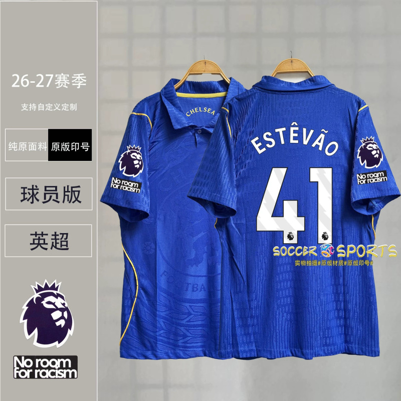 2627 Chelsea Home Jersey Palmer Delap Enzo Neto Pedro Fan Version Football Shirt 2627 Chelsea Home Jersey Palmer Delap Enzo Neto Pedro Fan Version Football Shirt