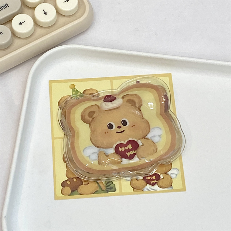 オリジナルのバター熊は熱を割って手を温めます。|undefined