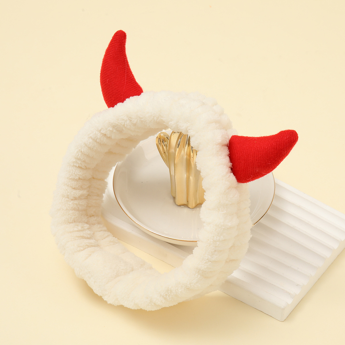 Moda europea y americana corn roja corn