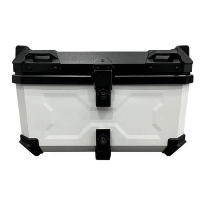 Cross-Border Best-Selling Motorcycle Trunk, Motorcycle trunk - black-white