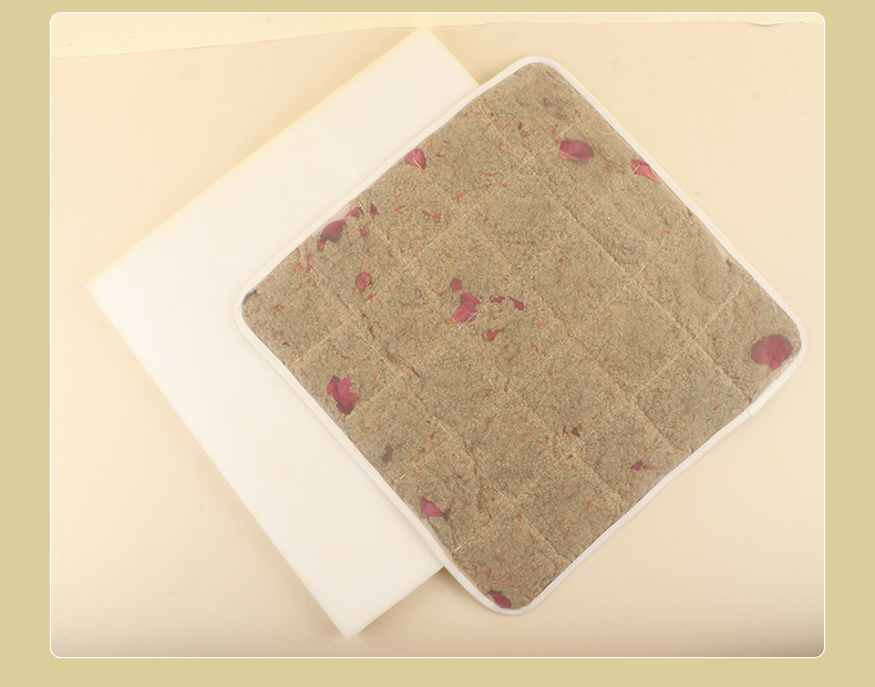 Mugwort Seat Cushion Ai Cao Cooling Breathable Non-Slip Chair Pad for Office Car Home Summer Sitting preparation