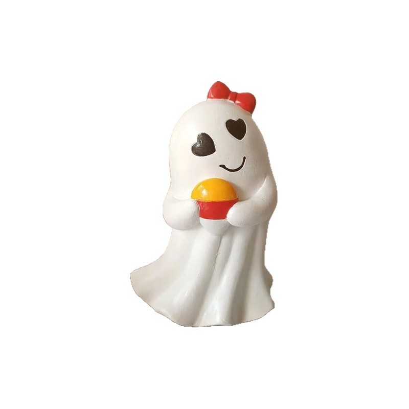 クロスボーダー新製品ハロウィンかわいいゴースト装飾品樹脂工芸品ゴーストキャンディー家の装飾装飾品|undefined