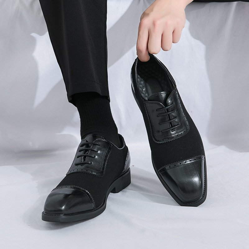 Nuevos zapatos casuales de primavera y otoño, zapatos de cuero de hombre, zapatos de cuero de tendón de vaca, zapatos de cuero suaves para hombres. image 7