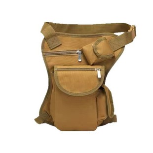 Cross-Border Cycling Tactical Waist Bag, Outdoor Tactical Multi-Functional Leg Bag, Trendy Men's Bag, Casual Sports Waist Bag, Fishing Gear Bag