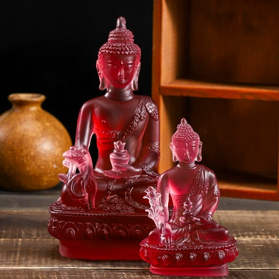 car decoration factory – Car ornaments - 125cm-high-medicine-buddha-purple