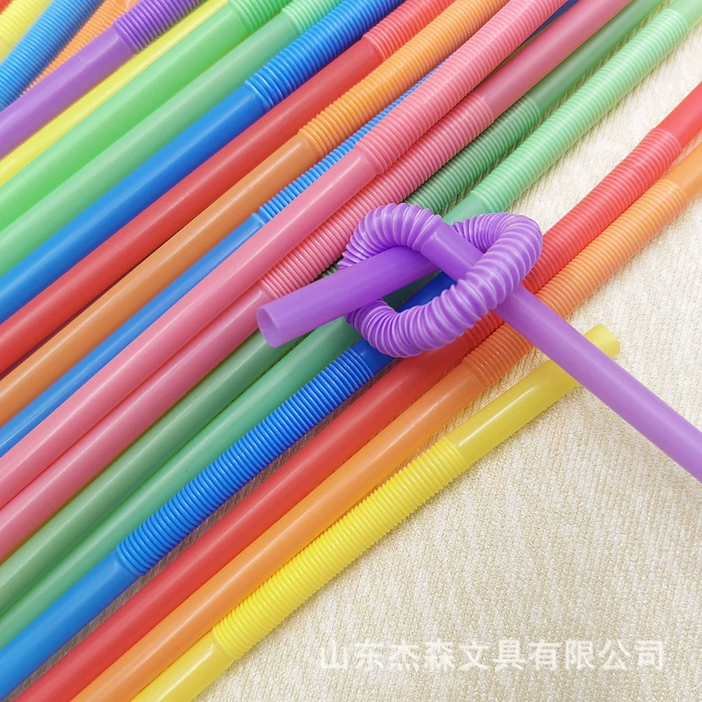 Детская соломинка для детского сада, DIY, 100 штук
