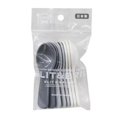 日本輸入yamada子供アイスクリームスプーンプラスチックは厚い食器スプーンのデザートスプーン8個入りです。