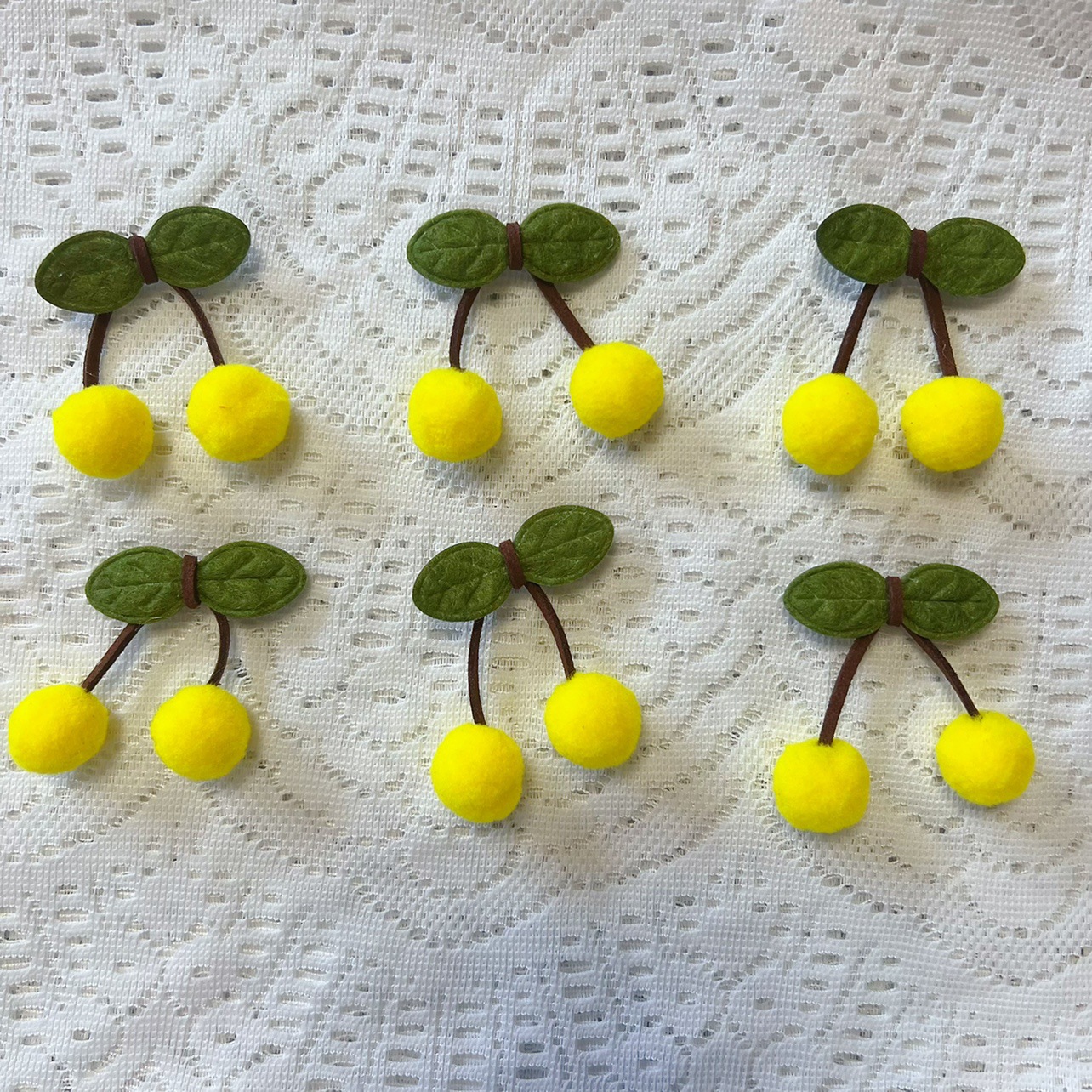 A5L可愛多色小櫻桃別針款裝飾配飾窗簾扣紗窗簾頭點綴別針扣短簾