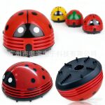 外贸创意礼品卡通小型桌面吸尘器 迷你瓢虫电脑桌面键盘清洁器