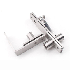 Stabilized hinges, 360-degree rotating shaft, upper and lower hinges, heaven and earth hinges, display panels, screen cabinet doors, L-shaped eccentric hinges, manufacturer wholesale