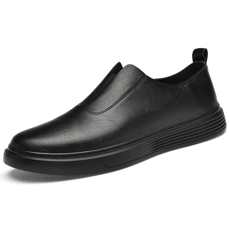 Low leather loafers, sneakers, casual footwear, shoes