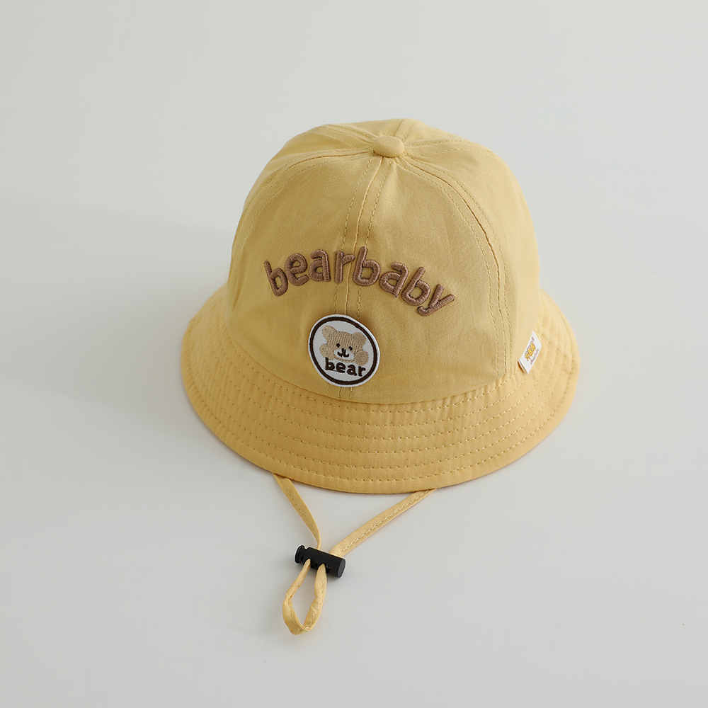 Sombreros para bebés primavera y otoño delgados recién nacidos para hombres y mujeres gorras de pescador bebés lindos super lindos sombreros de protección solar marea de verano