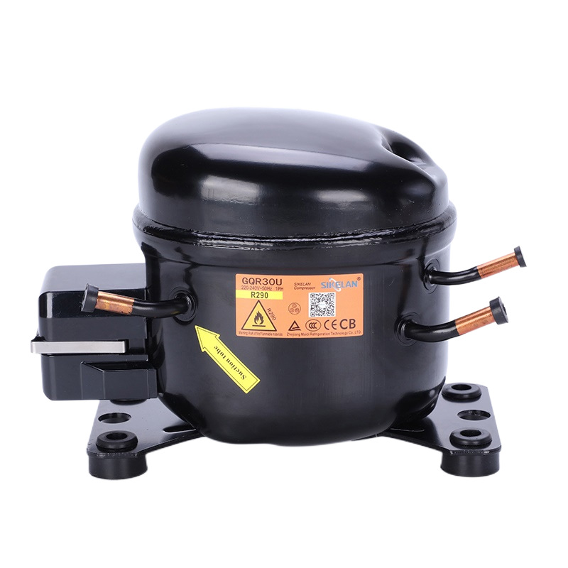 Deshumidificador Compresor de refrigeración R290 Refrigerante GQR30U Refrigerador Compresor de pistón de refrigeración pequeño